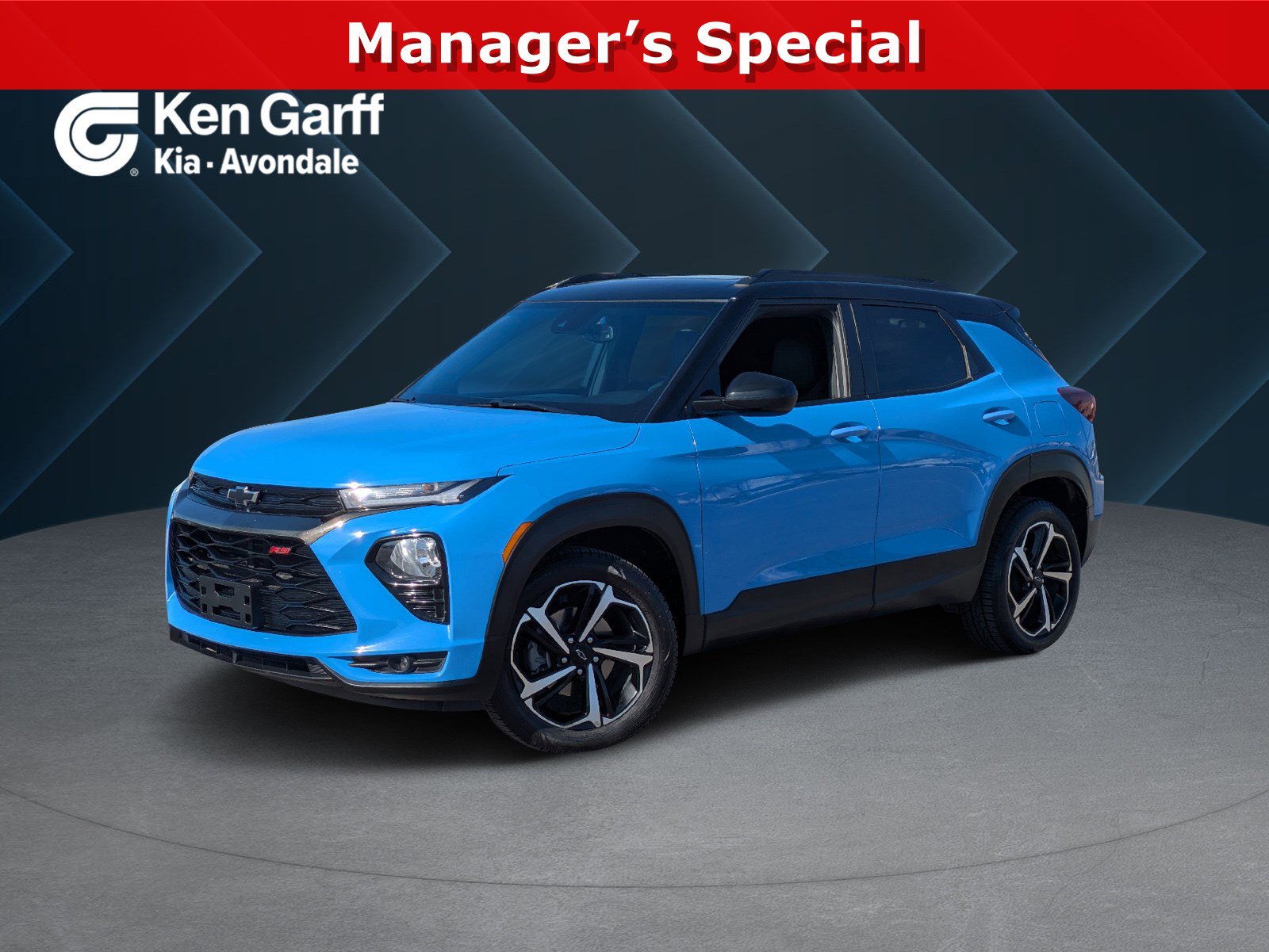 Used 2023 Chevrolet TrailBlazer RS w/ Sun and Liftgate Package