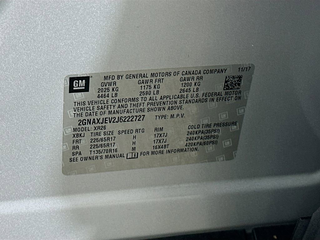 Used 2018 Chevrolet Equinox LT FWD image 36