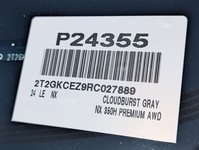 Used 2024 Lexus NX 350h AWD w/ Vision Package image 38