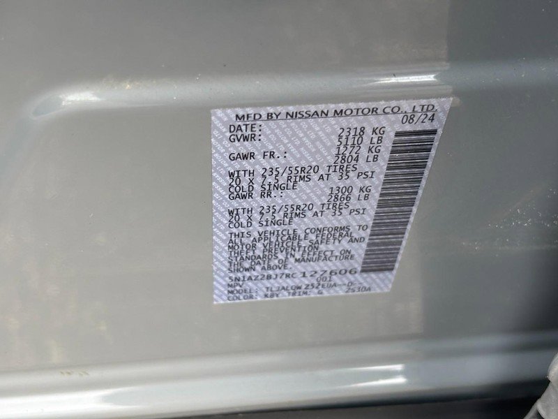 Used 2024 Nissan Murano SV w/ SV Midnight Edition Package image 24