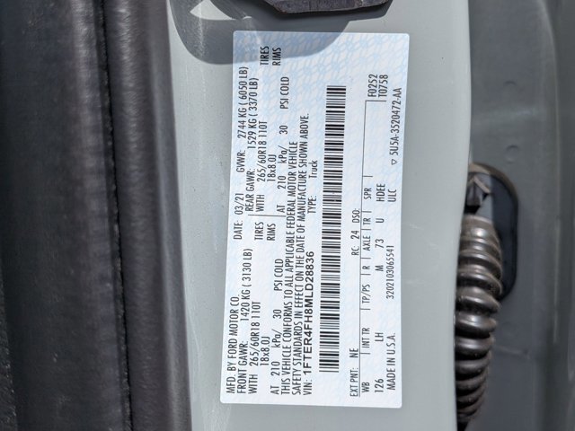 Used 2021 Ford Ranger XL w/ Equipment Group 101A High image 20