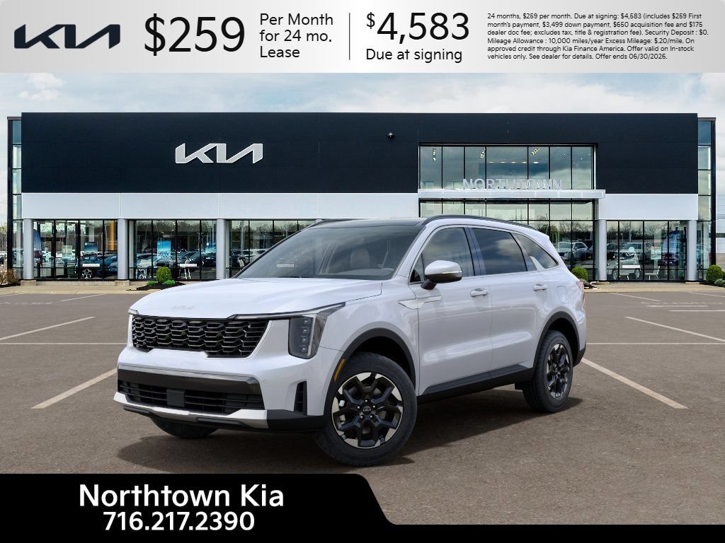 New 2026 Kia Sorento S w/ S Panoramic Sunroof Package AWD/4WD image 1