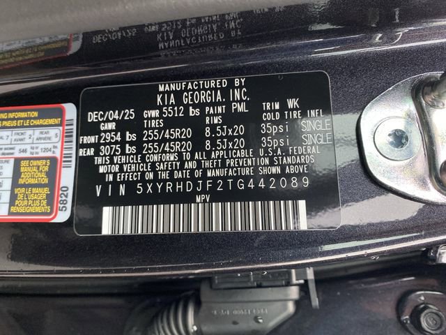 New 2026 Kia Sorento EX image 46