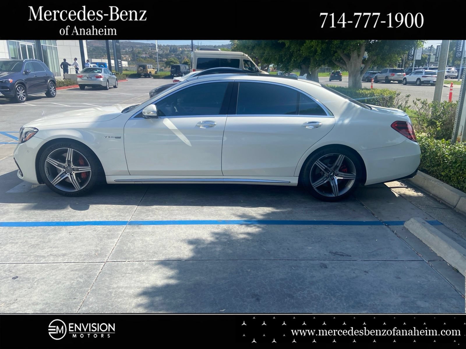 Used 2020 Mercedes-Benz S 63 AMG 4MATIC Sedan image 2