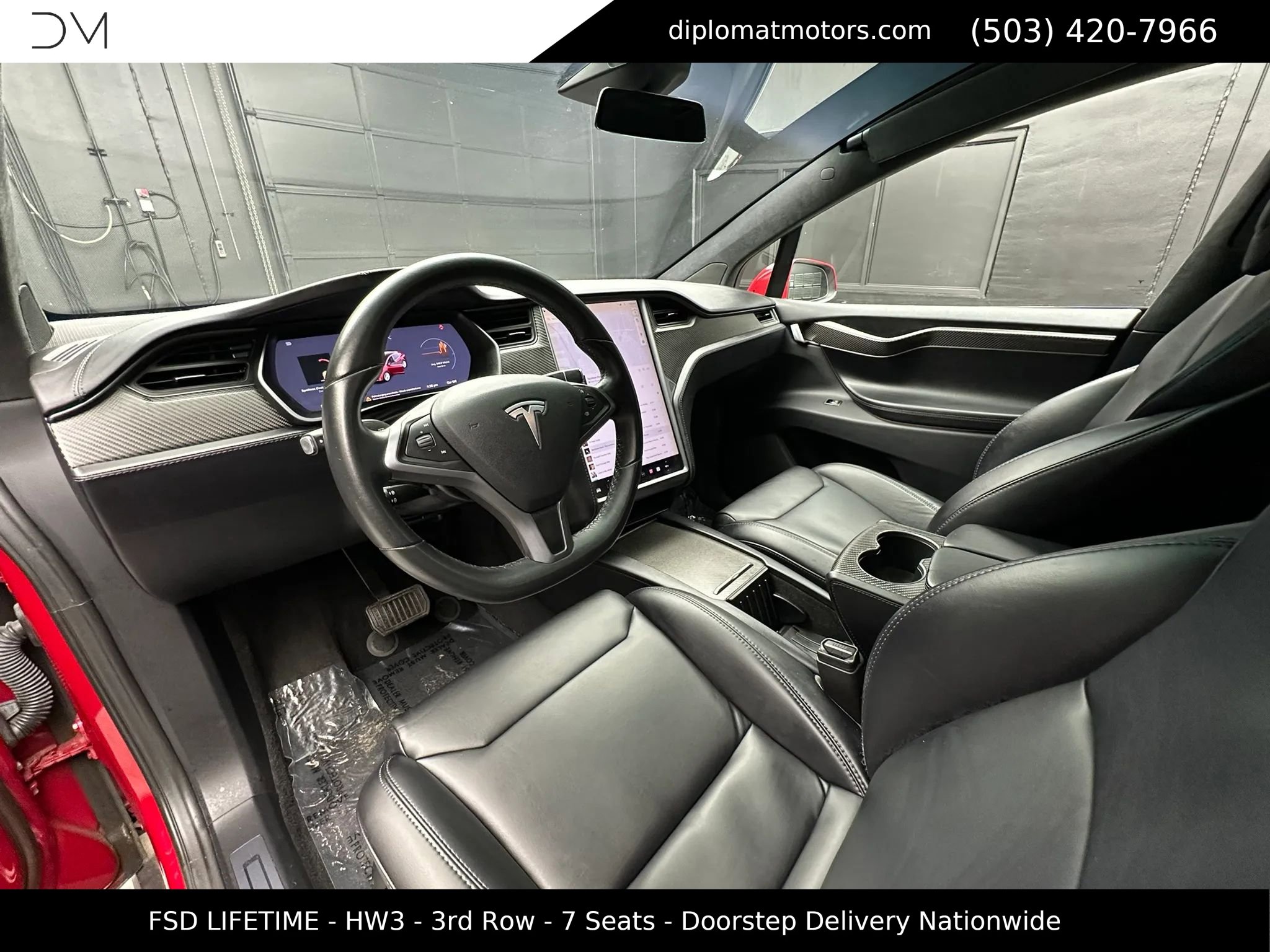 Used 2018 Tesla Model X 75D AWD/4WD image 17