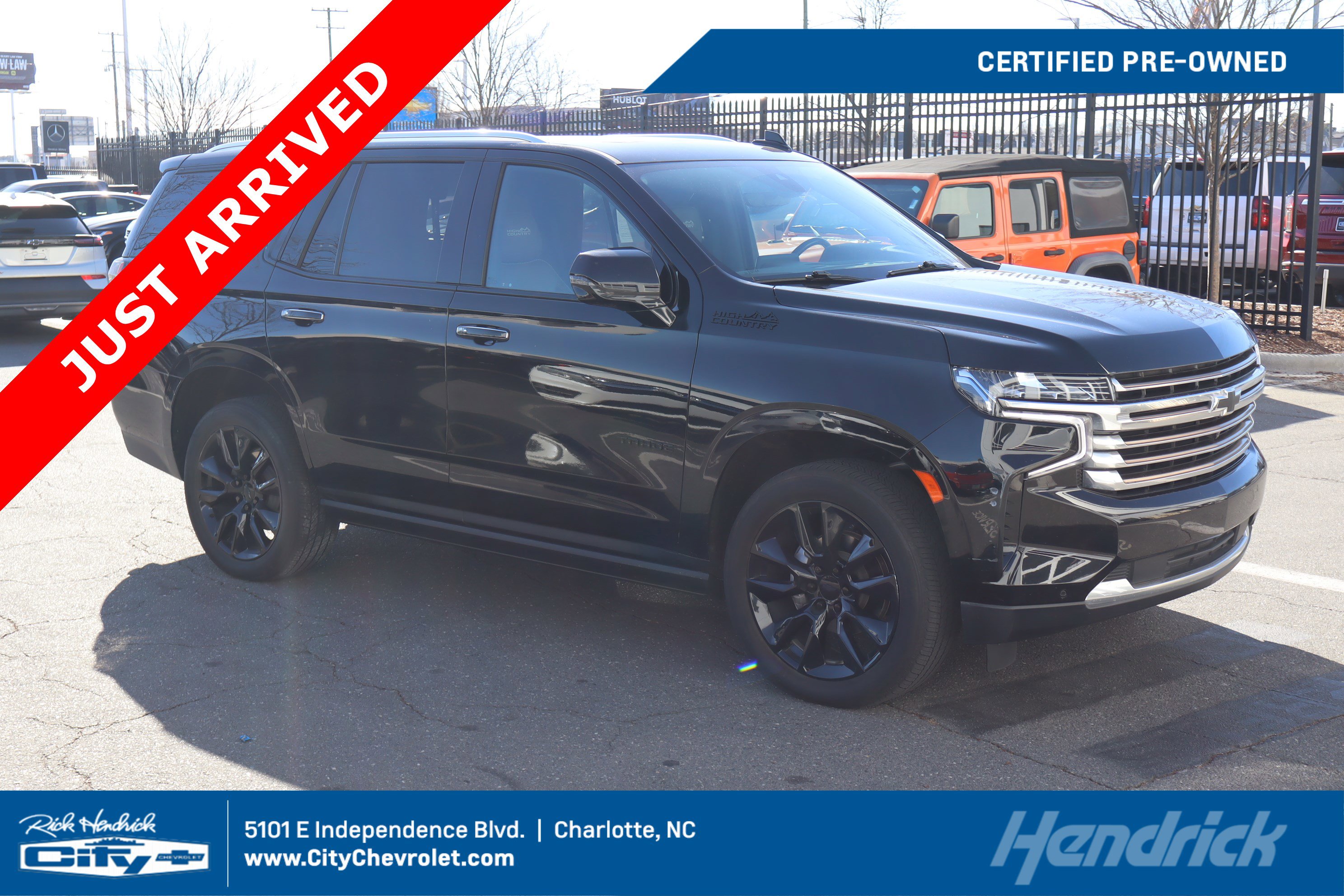 Used 2022 Chevrolet Tahoe High Country w/ Max Trailering Package image 1