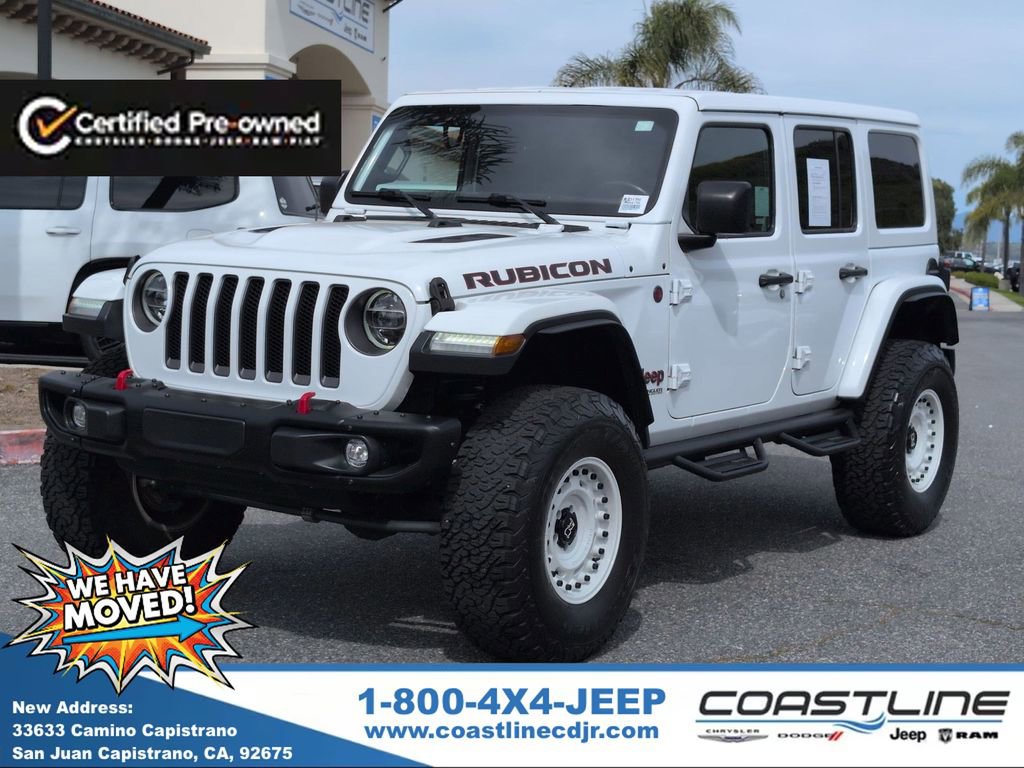 Certified 2021 Jeep Wrangler Unlimited Rubicon image 1