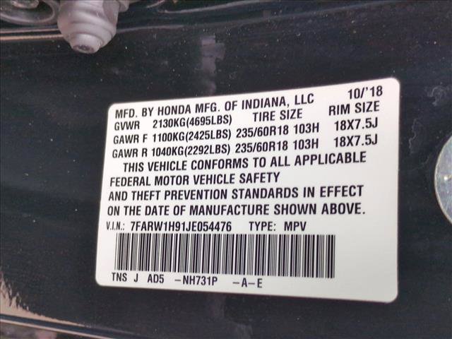 Used 2018 Honda CR-V Touring image 26