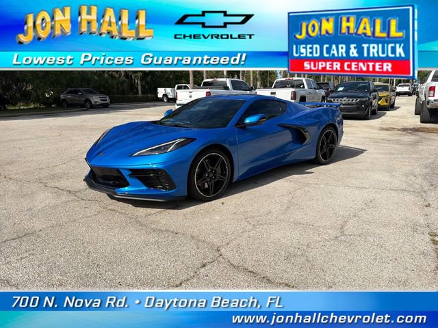 Used 2025 Chevrolet Corvette Stingray Preferred Cpe w/ Z51 Performance Package RWD image 2