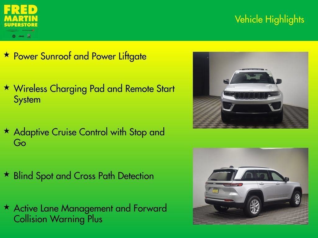 New 2026 Jeep Grand Cherokee Laredo X AWD/4WD image 14
