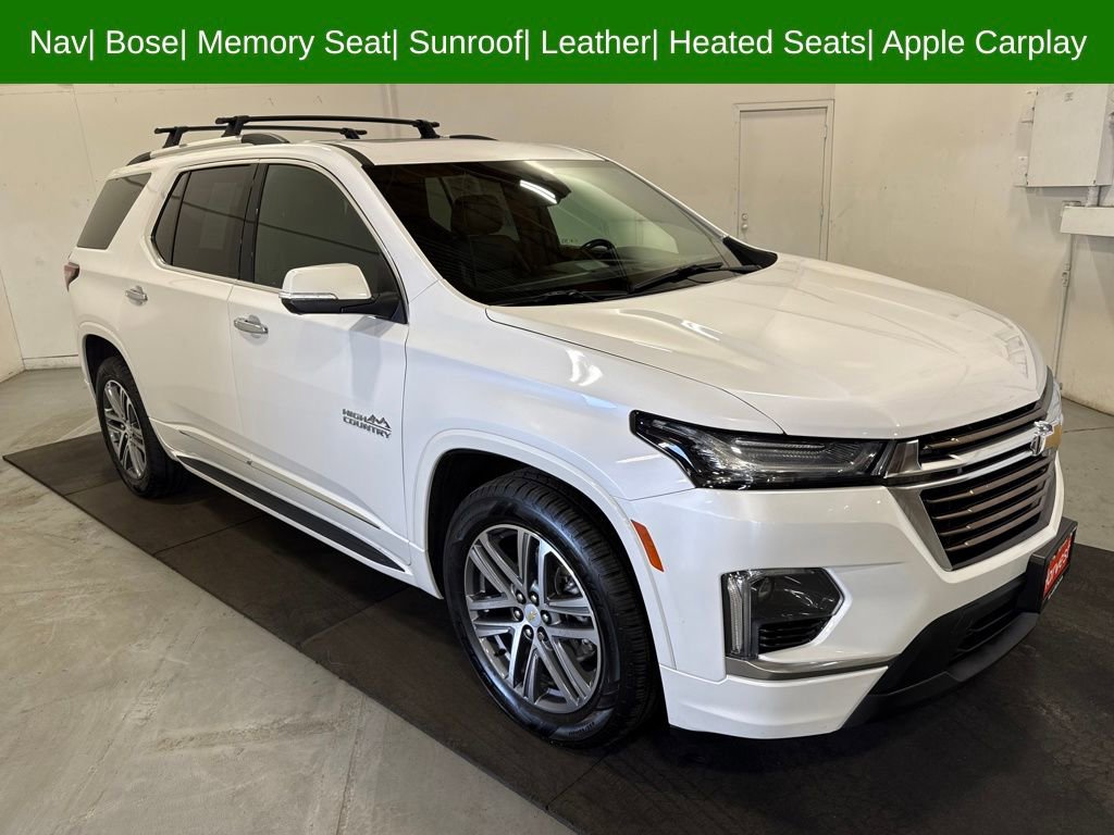 Certified 2022 Chevrolet Traverse High Country w/ LPO, 'HIT The Road' Package image 1