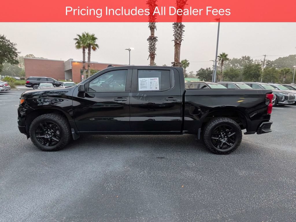 Used 2022 Chevrolet Silverado 1500 Custom w/ LPO, Dark Essentials Package RWD image 7