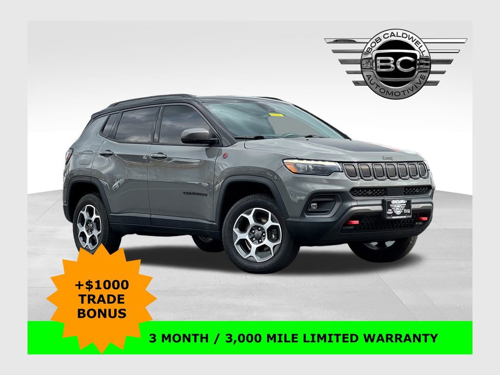 Used 2022 Jeep Compass Trailhawk w/ Trailhawk Elite Group image 1