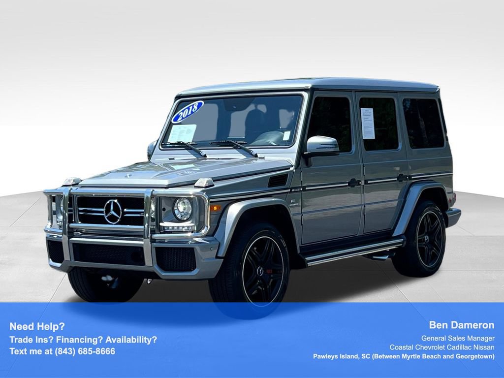 Used 2018 Mercedes-Benz G 63 AMG 4MATIC image 1