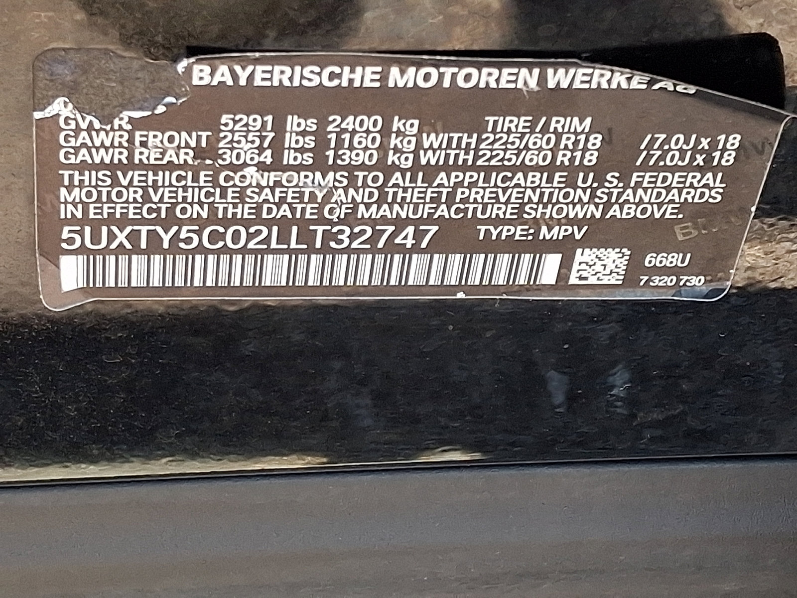 Used 2020 BMW X3 xDrive30i w/ Convenience Package AWD/4WD image 27
