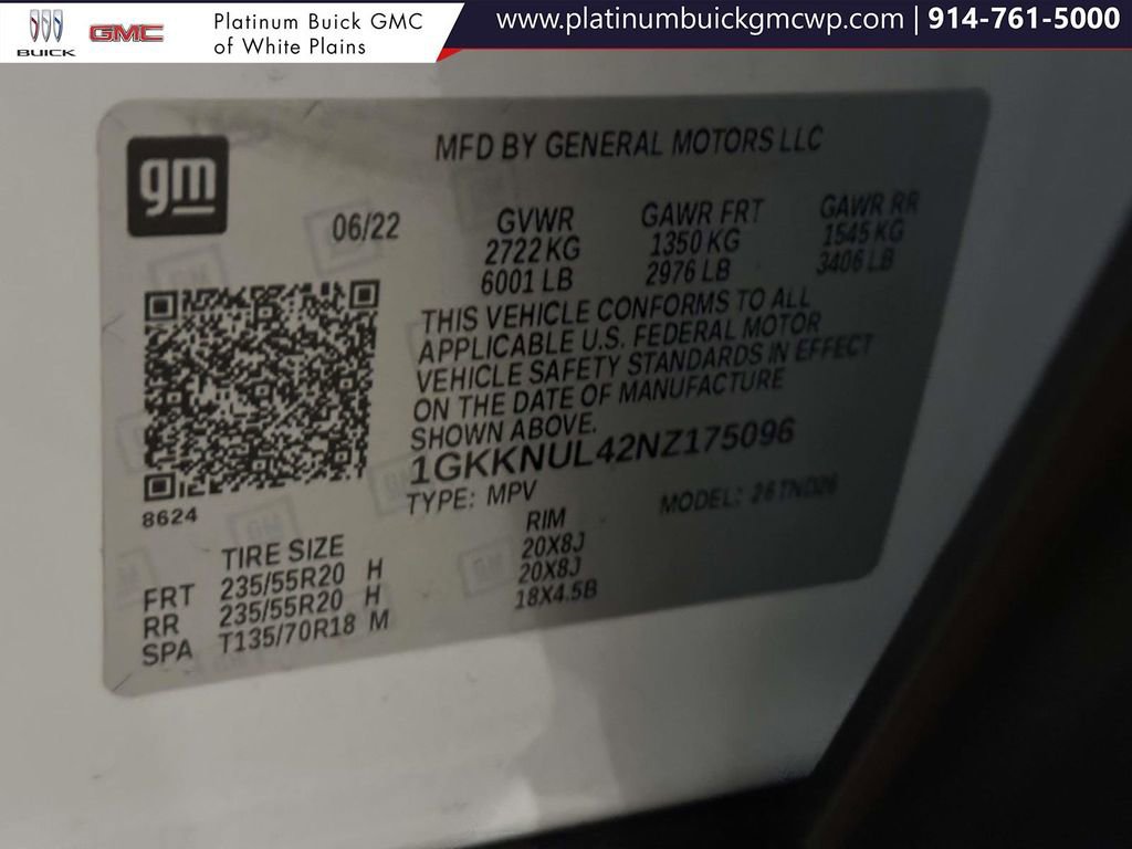 Used 2022 GMC Acadia SLT w/ Preferred Package image 48