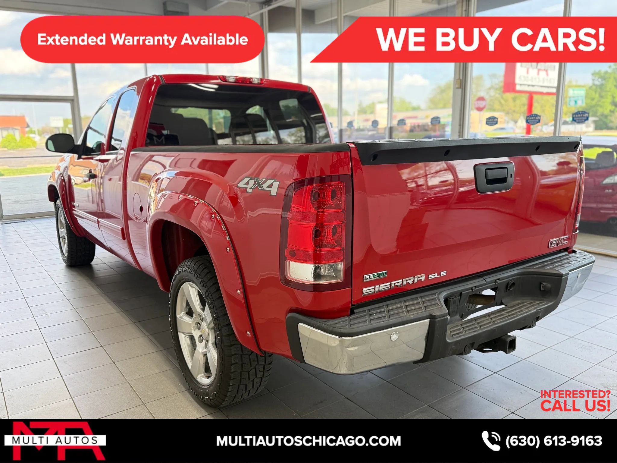 Used 2011 GMC Sierra 1500 SLE w/ Power Tech Package AWD/4WD image 12