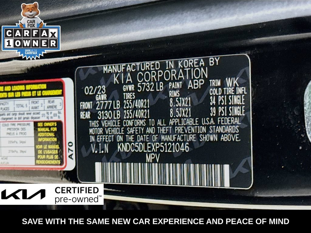 Certified 2023 Kia EV6 GT AWD/4WD image 40
