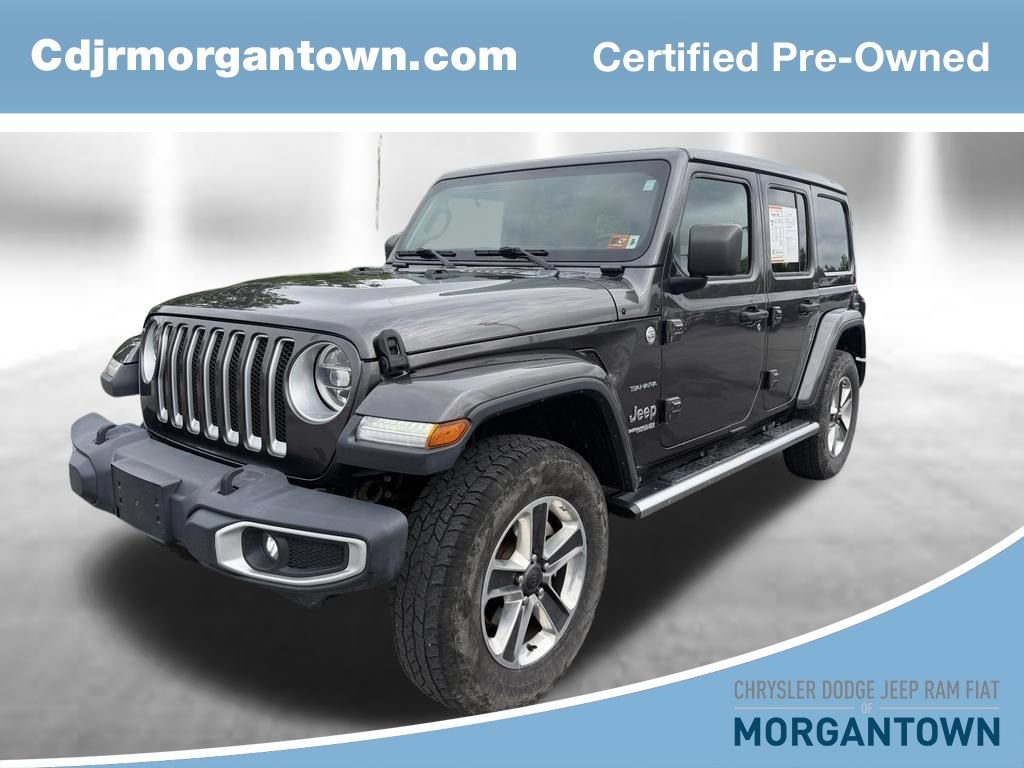 Used 2020 Jeep Wrangler Unlimited Sahara AWD/4WD image 1