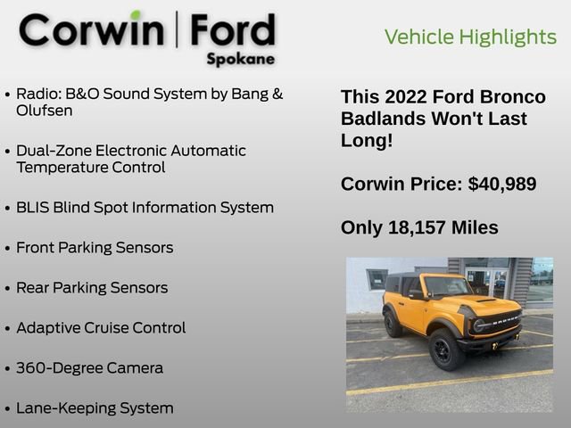 Used 2022 Ford Bronco Badlands image 6