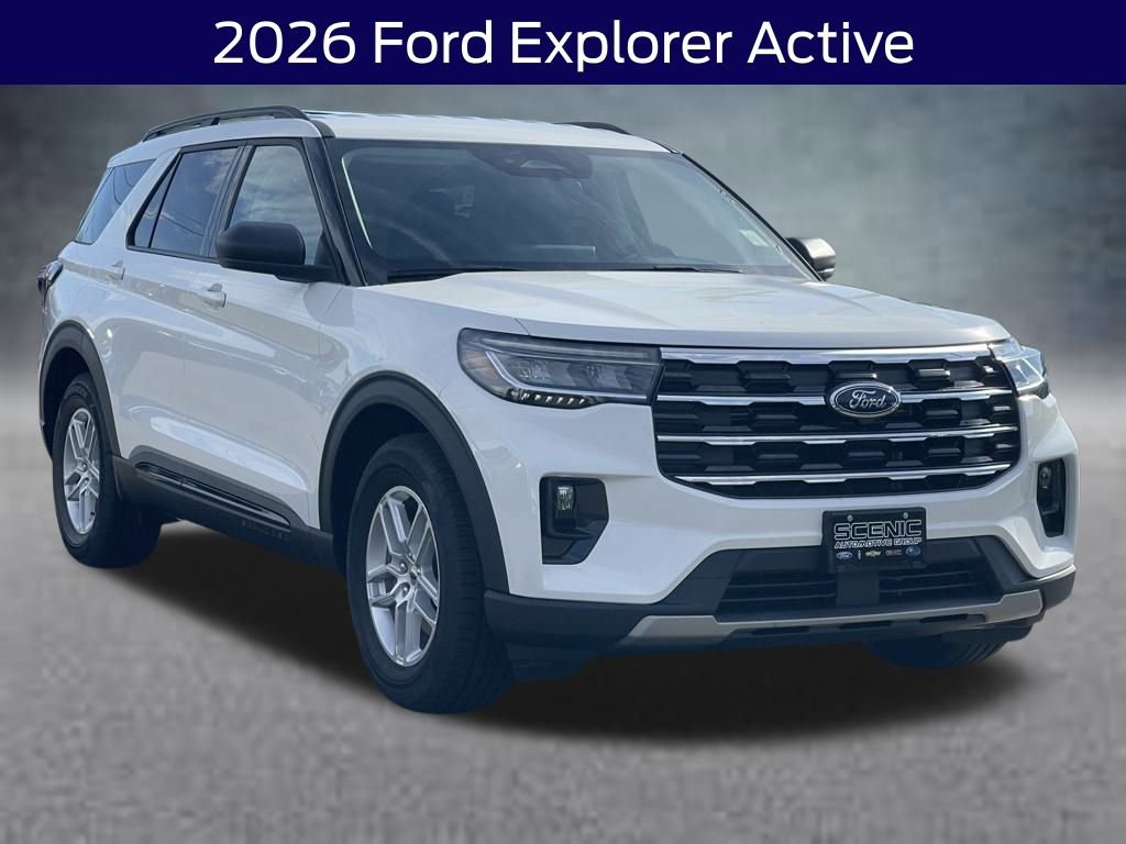 New 2026 Ford Explorer Active w/ Active Comfort Package