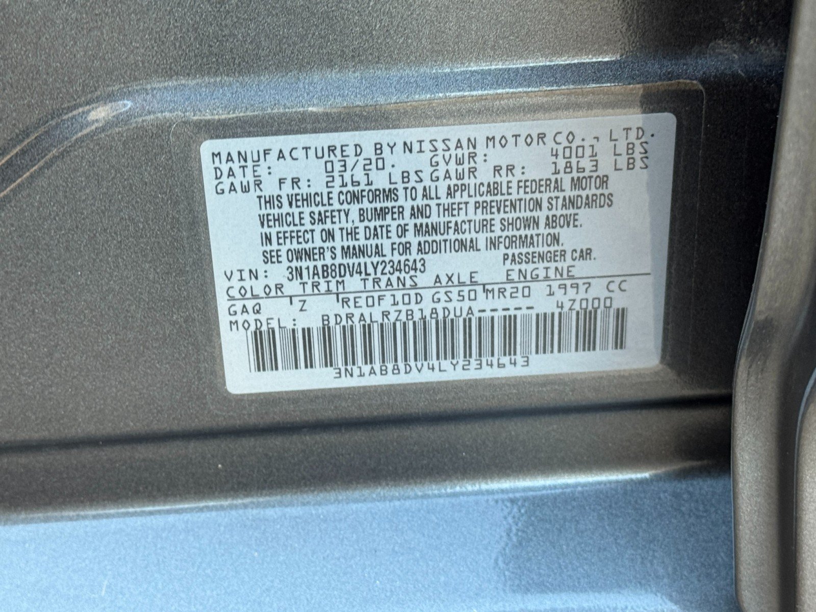 Used 2020 Nissan Sentra SR FWD image 38