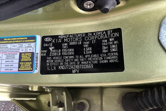 Used 2011 Kia Soul + w/ Audio Pkg FWD image 17