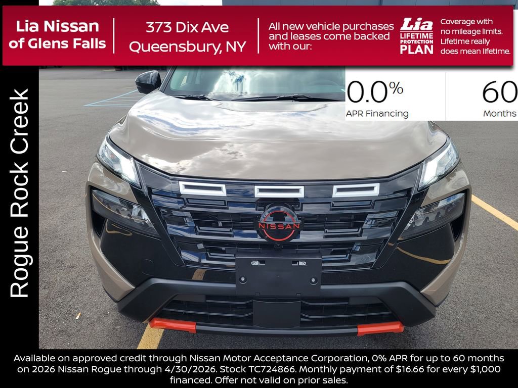 New 2026 Nissan Rogue SV w/ Rock Creek Premium Package image 9