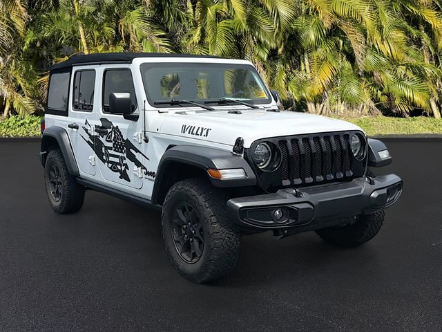 Used 2021 Jeep Wrangler Unlimited Sport AWD/4WD image 2