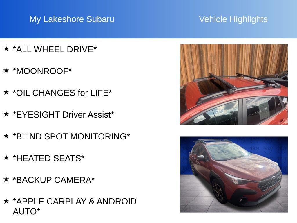Used 2024 Subaru Crosstrek 2.0i Premium AWD/4WD image 6