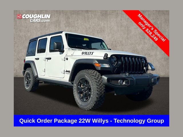 Used 2022 Jeep Wrangler Unlimited Sport image 1