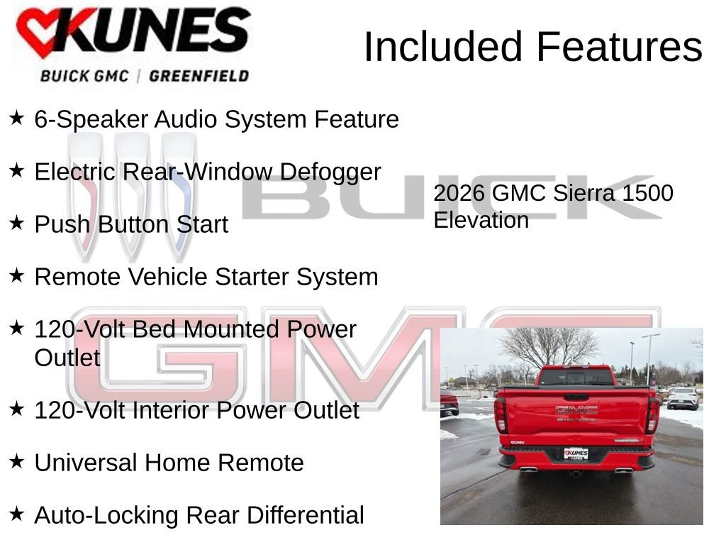 New 2026 GMC Sierra 1500 Elevation w/ Elevation Premium Package image 4