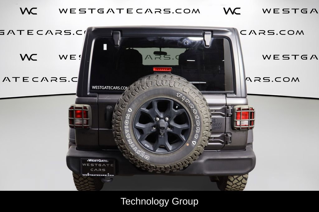 Used 2021 Jeep Wrangler Unlimited Sport image 4