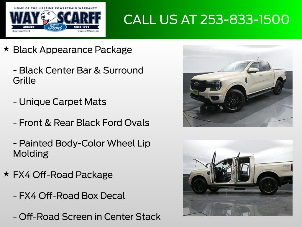 New 2025 Ford Ranger Lariat w/ FX4 Off-Road Package image 18