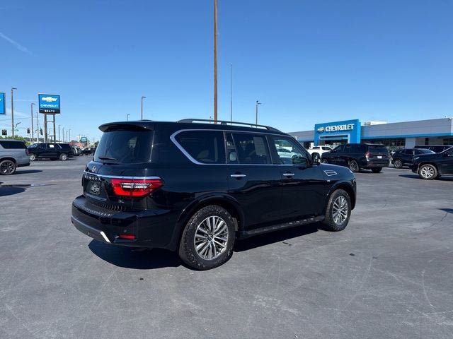 Used 2021 Nissan Armada SL w/ Captain's Chairs Package AWD/4WD image 3