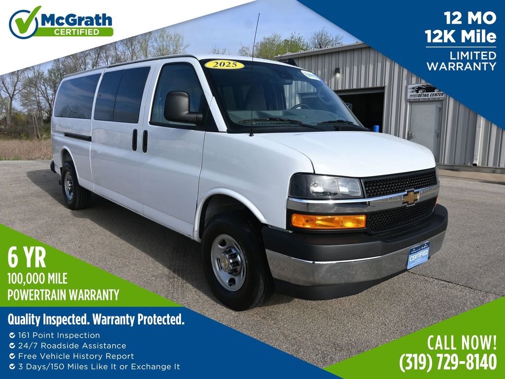 Used 2025 Chevrolet Express 3500 LT w/ LT Preferred Equipment Group image 1