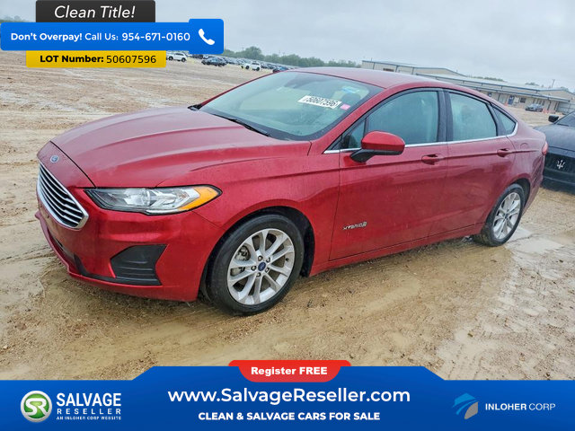 Used 2019 Ford Fusion SE FWD image 1