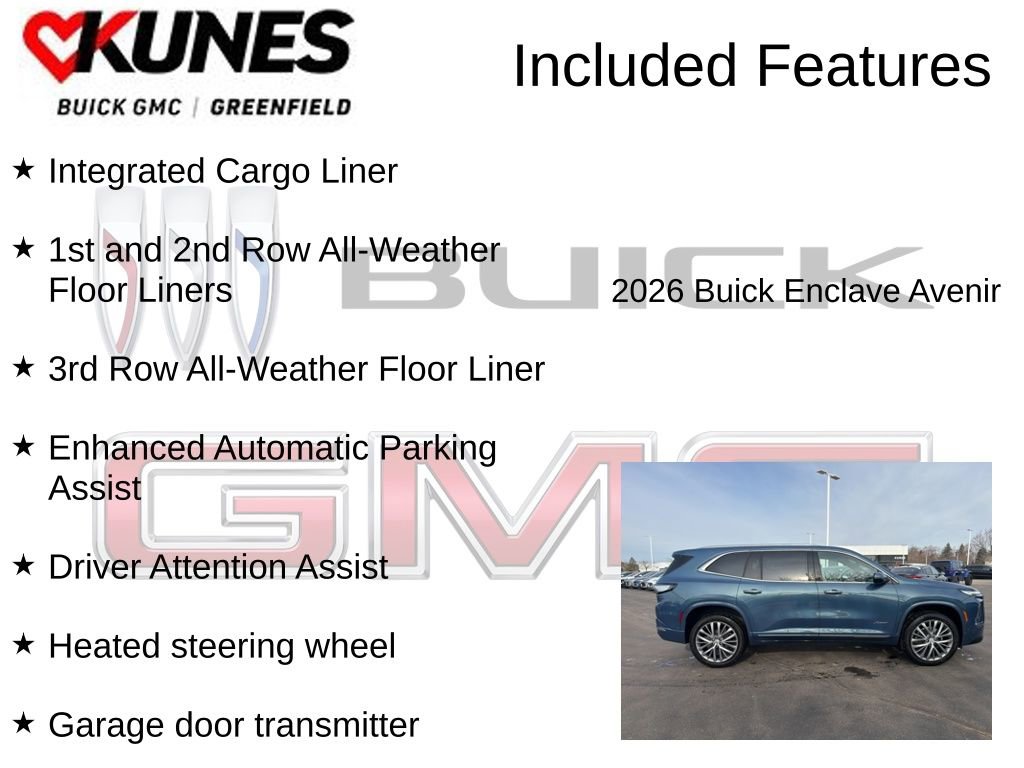 New 2026 Buick Enclave Avenir w/ Super Cruise Package image 4