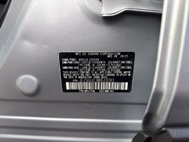 Used 2021 Subaru Forester Premium w/ Popular Package #1 AWD/4WD image 16