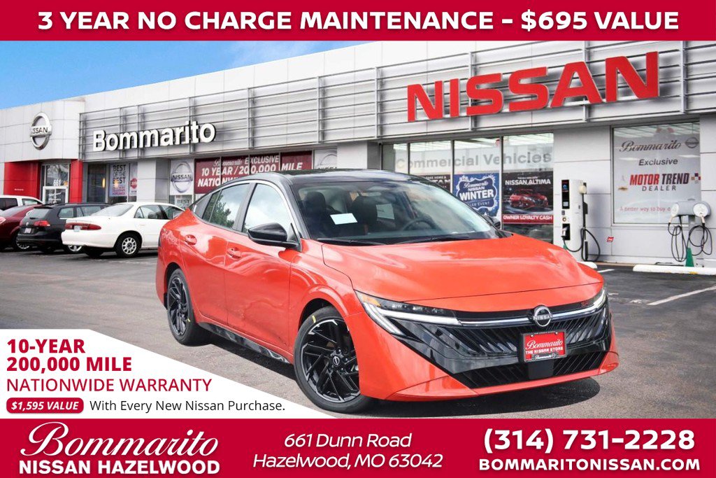 New 2026 Nissan Sentra SR w/ SR All Weather Package