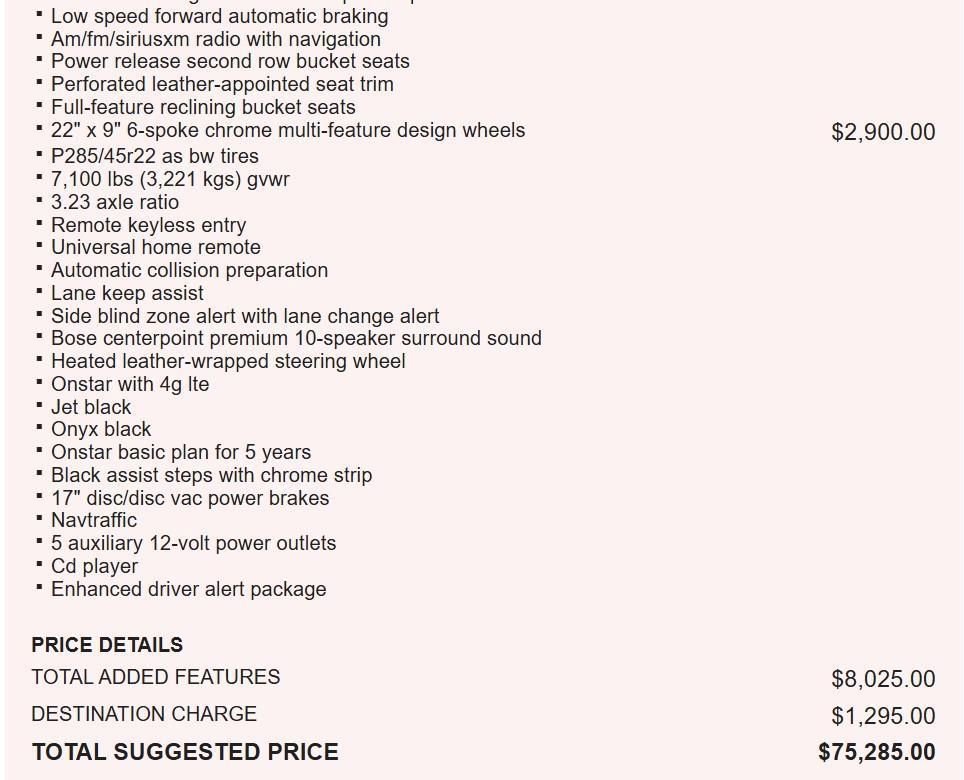 Used 2017 GMC Yukon Denali w/ Open Road Package image 21