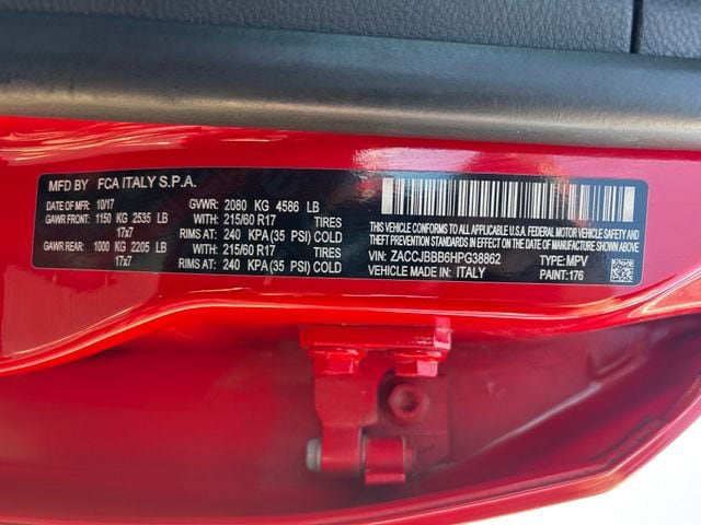 Used 2017 Jeep Renegade Latitude AWD/4WD image 29