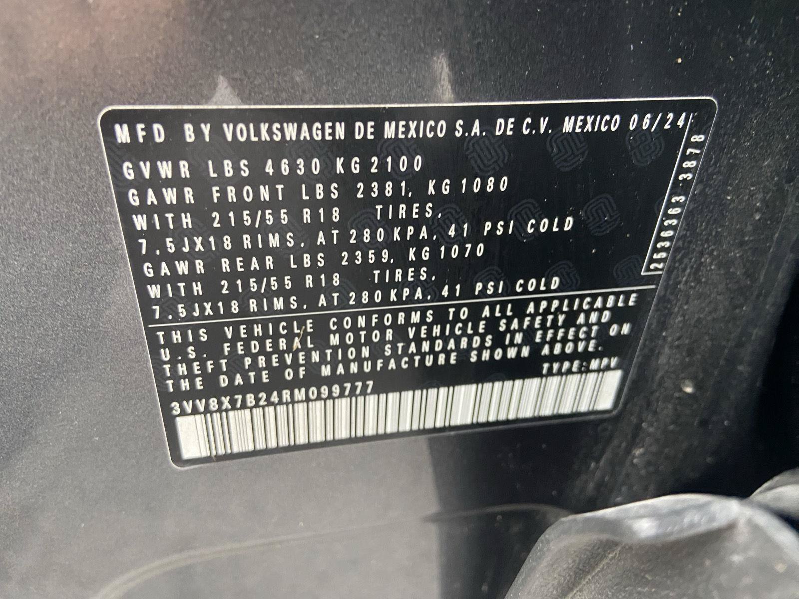 Used 2024 Volkswagen Taos S AWD/4WD image 41