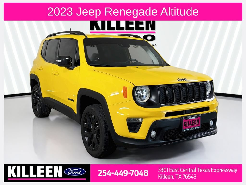 Used 2023 Jeep Renegade Altitude