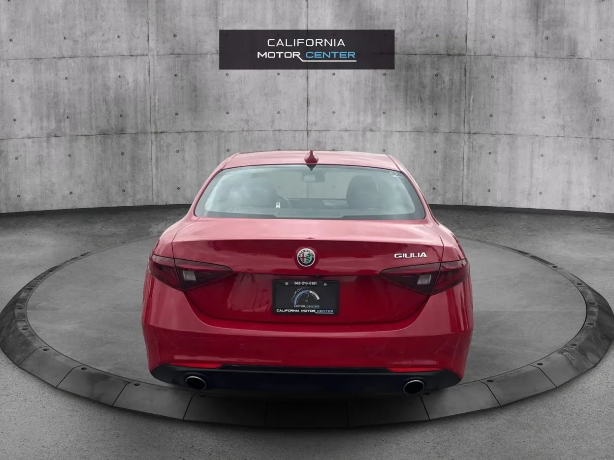 Used 2017 Alfa Romeo Giulia Ti w/ TI Lusso Light Wood Package RWD image 6