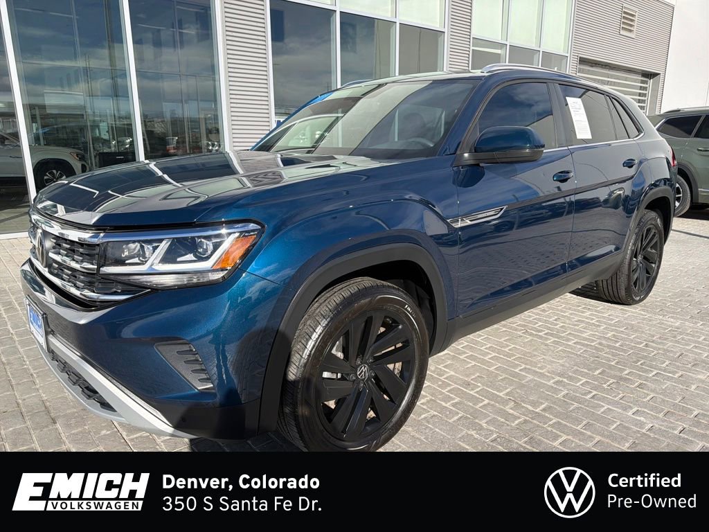Certified 2023 Volkswagen Atlas Cross Sport SE w/ Panoramic Sunroof Package image 1