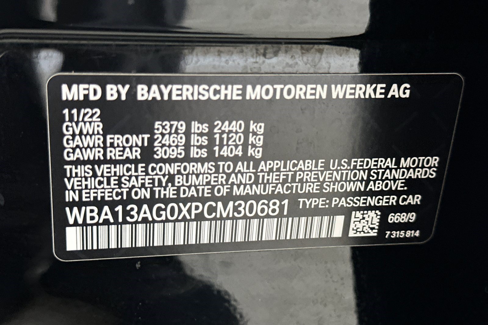 Certified 2023 BMW 530e w/ Convenience Package RWD image 28