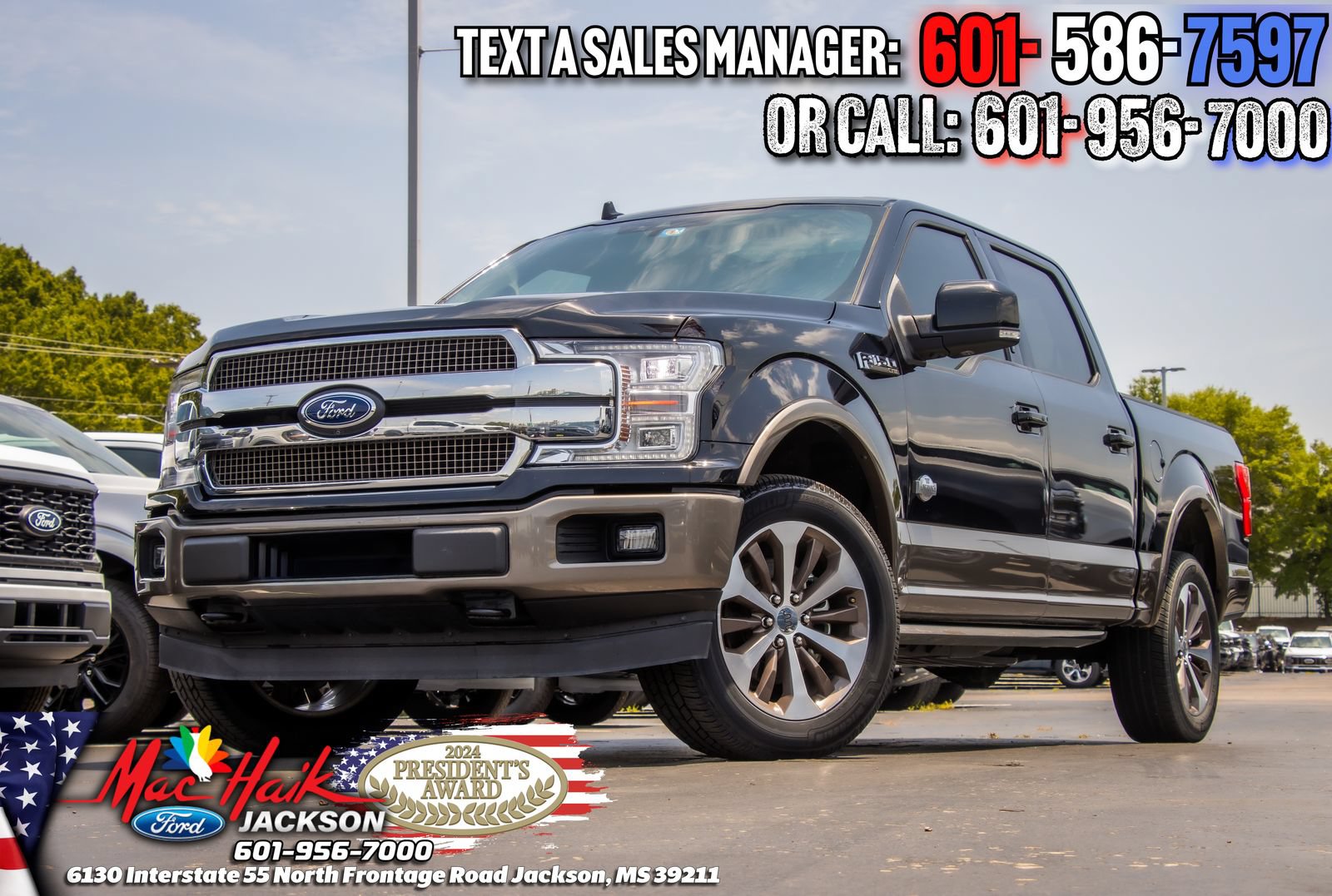 Certified 2020 Ford F150 King Ranch w/ Equipment Group 601A Luxury