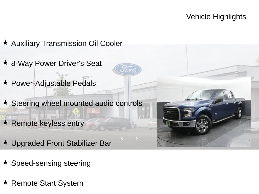Used 2016 Ford F150 XLT w/ Equipment Group 302A Luxury AWD/4WD image 18