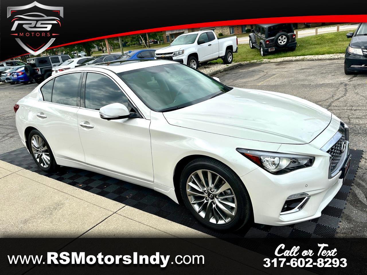 Used 2024 INFINITI Q50 Luxe w/ Cargo Package AWD/4WD image 1